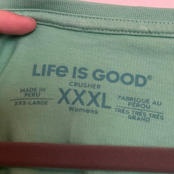 Life is Good Size 3xl Cat Yin and Yang Crusher Tee - Picture 5 of 7